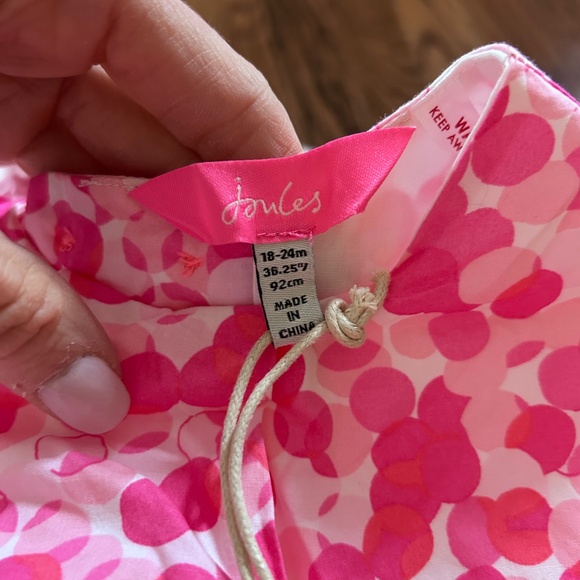 NWT Joules Baby Dress and Bloomers size 18-24 monrhs - Picture 3 of 3